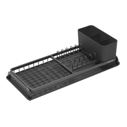 Сушилник за съдове Brabantia SinkSide Dark Grey, компактен