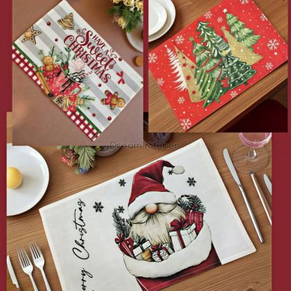 Коледна подложка за хранене 28*43 см.