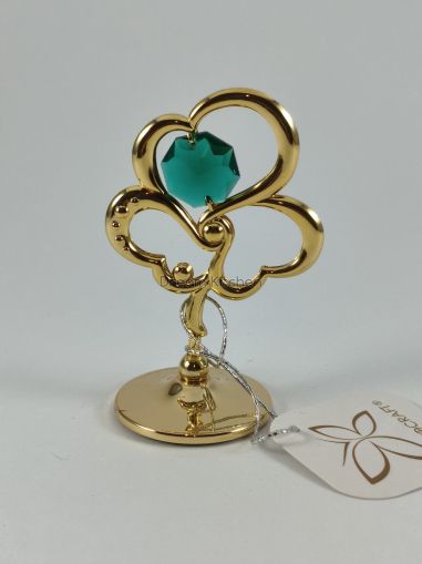 Фигура детелинка - тип Сваровски, позлата