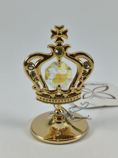 Фигура Корона - тип Сваровски, позлата