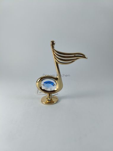 Фигура Нота голяма - тип Сваровски, позлата