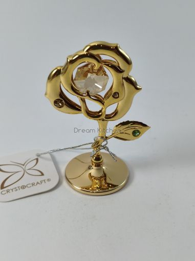 Фигура Роза - тип Сваровски злато