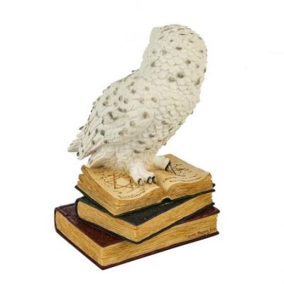 WU201 Бухал бял с цветни книги