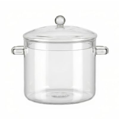 Стъклена тенджера Luigi Ferrero Prima Special FR-8030G 3.3L, с капак и дръжки