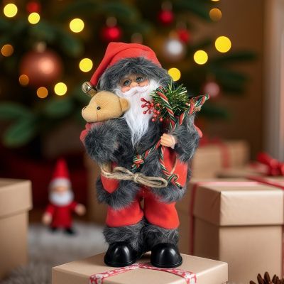 Коледна декорация - Музикален, танцуващ Дядо Коледа 