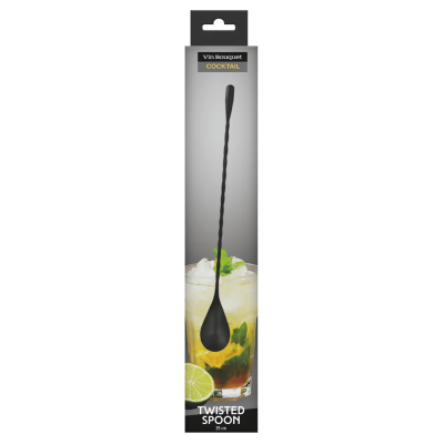 Vin Bouquet Професионална лъжица за коктейли черна