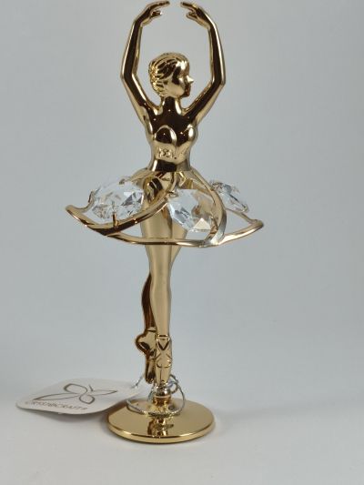 Фигура Балерина - тип Сваровски злато