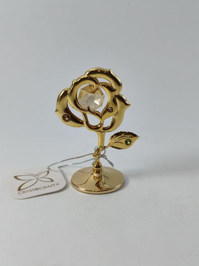 Фигура Роза - тип Сваровски злато