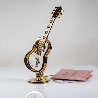 Фигура Китара - тип Сваровски, златна