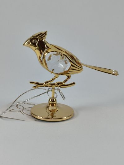 Фигура Птичка - тип Сваровски, позлата