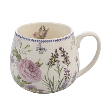 951674 Порцеланова чашa за кафе/чай - Лавандула