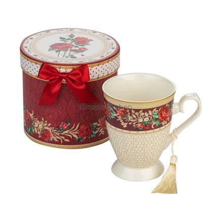 957802 Чаша за чай Royal Mug + кутия Роза 15