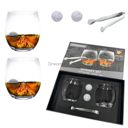 Vin Bouquet Подаръчен комплект за уиски “MOUNTAIN“ - 5 части