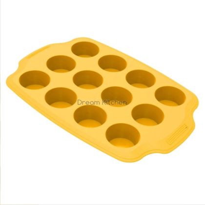 Форма за мъфини Luigi Ferrero Prima Vanilla FR-1873P 20x30x2.5 cm, 12 броя