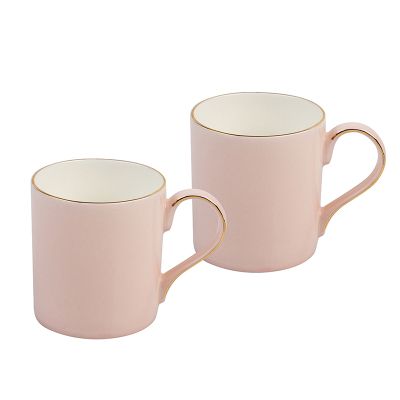 960401 КОМПЛЕКТ 2 ЧАШИ MUG РОЗОВО