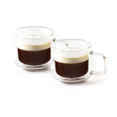 Чаши за чай и кафе двустенни Luigi Ferrero Coffeina FR-8032 200ml, 2 броя