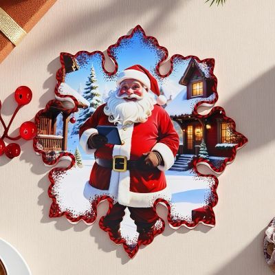 Коледна подложка - Снежинка ф20