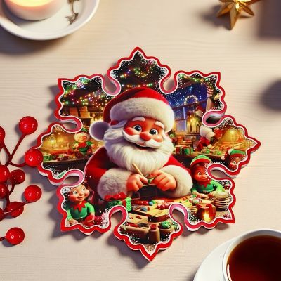 Коледна подложка - Снежинка ф20