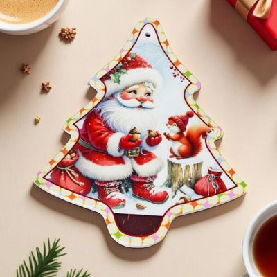 Коледна подложка - Елха 20*24 см.