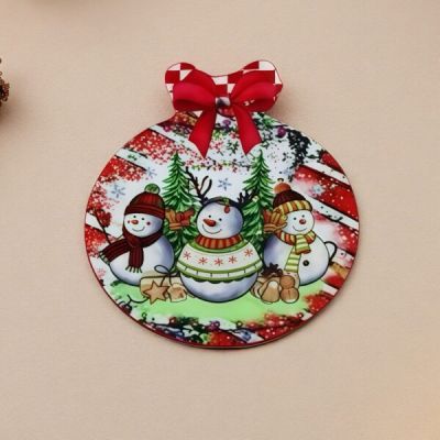 Коледна подложка - Топка 11*12 см.