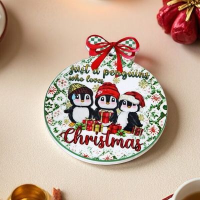 Коледна подложка - Топка 11*12 см.