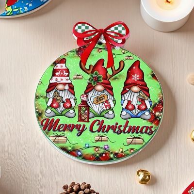 Коледна подложка - Топка 11*12 см.