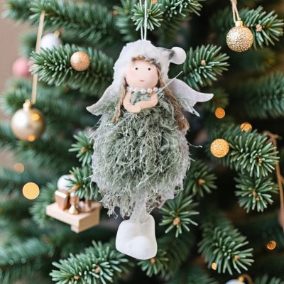 Коледна декорация - Фея с рокля