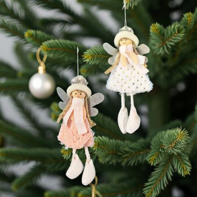 Коледна декорация - Фея с шал