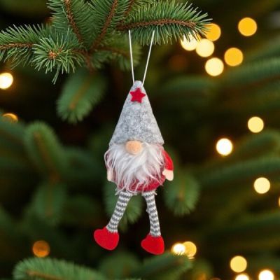 Коледна декорация - Гном 18 см