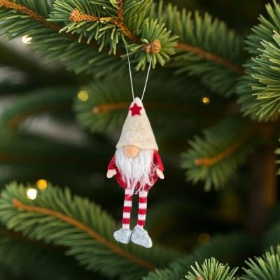 Коледна декорация - Гном 18 см