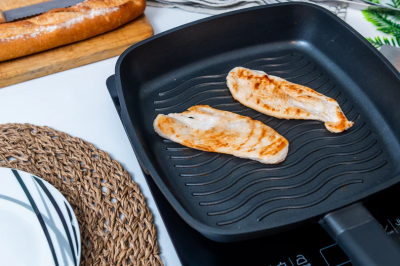 Nerthus Индукционен грил тиган 28х28 см.