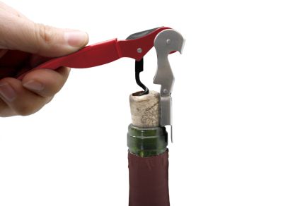 Vin Bouquet Професионален тирбушон с двоен лост - червен