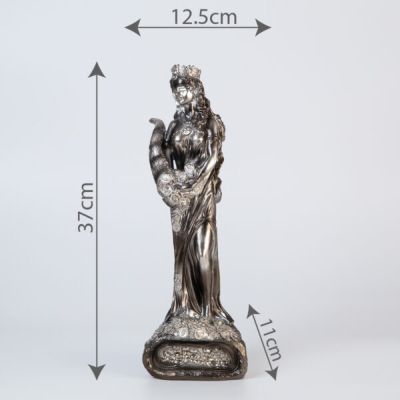 Фортуна 37 см сива